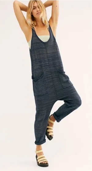 Free People Beach Everson Sweater Jumpsuit Size Large thumbnail 1