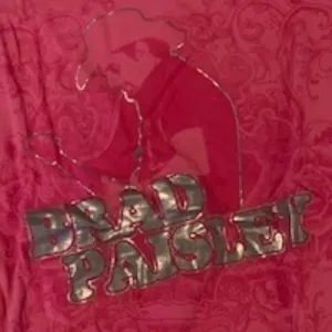 Brad Paisley 2012 Pink Concert Shirt L EUC‎ thumbnail 4
