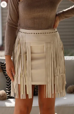 Blue B Collection Western Style Skirt thumbnail 1