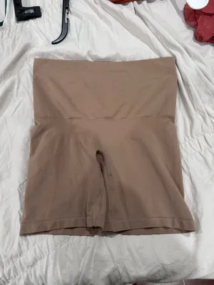 YITTY Nearly Naked Shaping High-Waisted Shorts Tan 1X/2X thumbnail 2