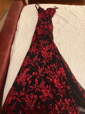 Windsor Angela Floral Sequin Dress thumbnail 9