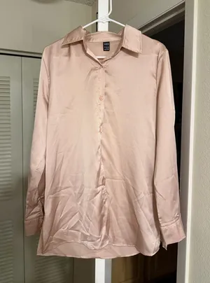 Button up Pink Size L thumbnail 1