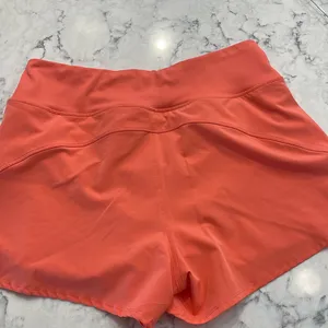Yogalicious Melon Colored Llined Active Shorts Size XL thumbnail 2