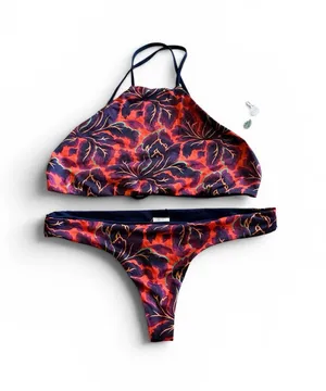 NWT L*Space Fleur Liberty Fabrics Luna Itsy Cut bikini set small thumbnail 1