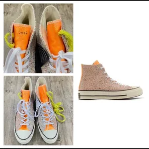 Converse X J.W. Anderson Glitter Hightop Shoes thumbnail 2