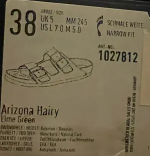 Birkenstock x Concepts Arizona Hairy Sandal thumbnail 7