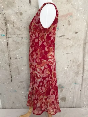 Vintage City Triangles Floral Mini Dress thumbnail 2