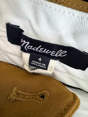 Madewell Wool Blend The Harlow Superwide-Leg Trouser Pant Camel Size 4 thumbnail 8