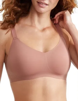 NWT Le Mystère Smooth Shape Unlined 5212 Bra Pink Quartz Underwire Size Small thumbnail 1