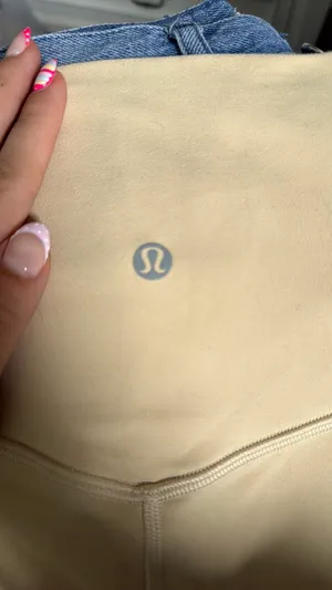 Lululemon Biker Shorts 6" Tan Align thumbnail 4