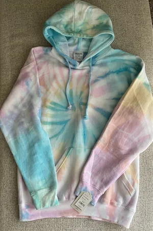 Tye Dye Hoodie Multiple Size M thumbnail 1