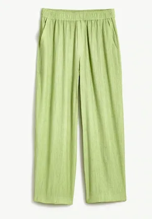 Madewell Crinkle Crepe Straight Leg Crop Pants thumbnail 2
