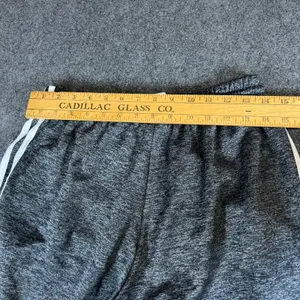 Adidas Womens Gray Space‎ Dye 3-Stripe Jogger Sweatpants Size Medium Activewear thumbnail 7