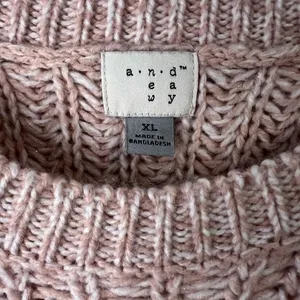 a new day Pink Sweater thumbnail 3
