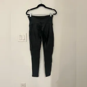 SPANX® Moto Faux Leather Legging Pant thumbnail 2