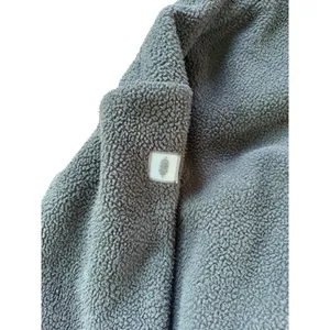 FP Movement Free People Hit The Slopes Fleece Hoodie Black‎ White Colorblock S thumbnail 4