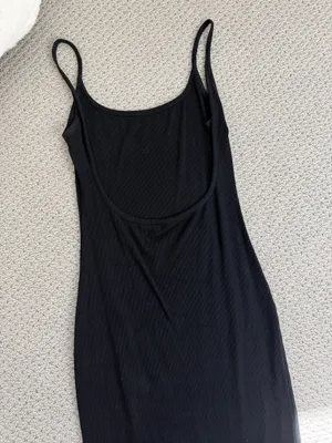 Amazon Black Maxi Dress Open Back thumbnail 2