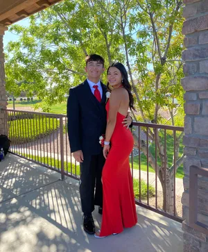 Red formal dress Nookie XS thumbnail 6