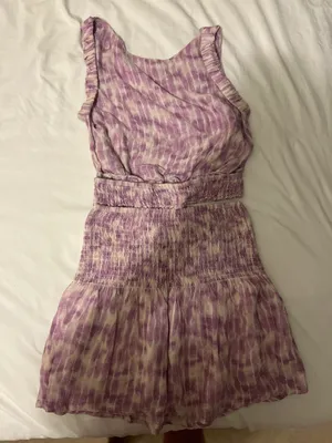 Sky to Moon Open Back Matching Set - Purple thumbnail 2