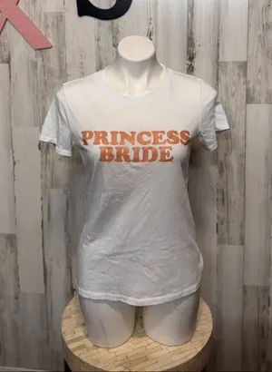 Sub_Urban Riot Princess Bride Graphic T-Shirt Womens XS White Short Sleeve thumbnail 1