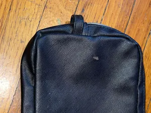 AS IS Tarte Unisex Black Travel Toiletry Bag - 6”x9” thumbnail 3