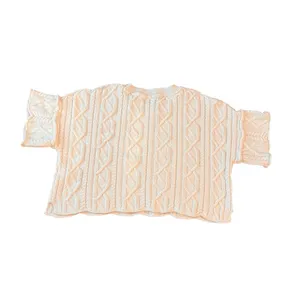 Altar'd State Women’s Cable Knit‎ Top XS Cropped Boxy thumbnail 2