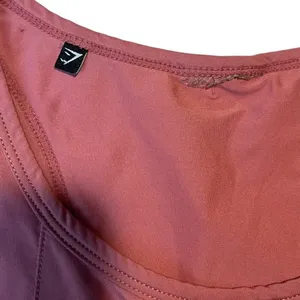 5/$25 Gymshark Women's S Tank Top‎ Asymmetric Dusky Pink Sporty Athletic thumbnail 2