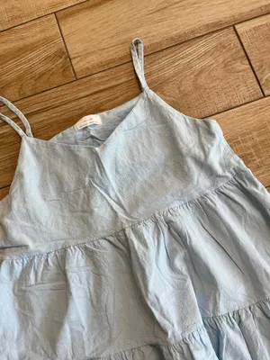 Womens Oak + Fort Blue Mini Dress / Tunic Tank - S thumbnail 2