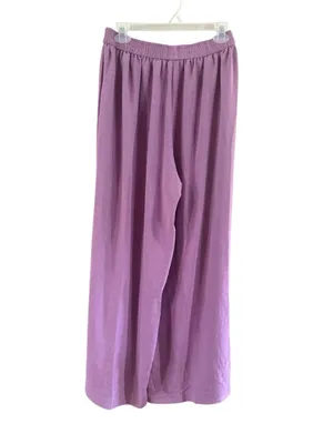 Women's Dazy Purple Wide Leg Pants XL thumbnail 11