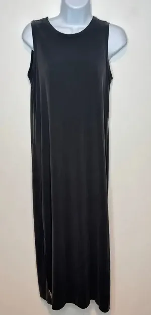 Banana Republic Womens Basic‎ Black Maxi Dress Modal Fabric SIZE XS thumbnail 1
