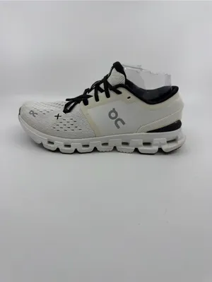 On Cloud X 4 sneakers in ivory and black colorway SZ 7.5 thumbnail 4