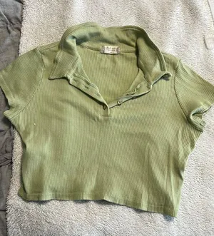 Altar'd State Green Crop Top thumbnail 1