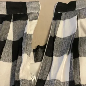 Sugarlips Black and White Plaid A-Line Skirt thumbnail 3
