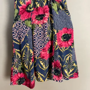 Abercrombie &‎ Fitch Dress Mini Lace-Up Back Floral Graphic Pattern Button-Up XS thumbnail 6