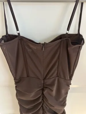 Brown Bodycon Dress Size XS thumbnail 8