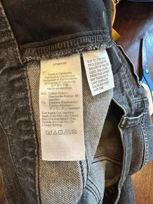 Madewell Perfect Vintage Wide-Leg Crop Jeans Size 31 Washed Black High Rise thumbnail 6
