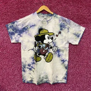 Mickey Mouse Whistlin Explorer Park Ranger Disney Tie Dye L thumbnail 1