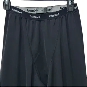 Marmot Base Layer Tights Thermal Pants Women's Large Black Ski‎ Hunting thumbnail 2