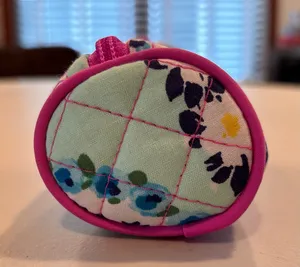 Vera Bradley | Wildflower Paisley, On A Roll cosmetic case. thumbnail 3