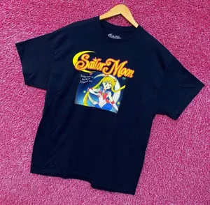 Sailor Moon Anime Navy Blue Tshirt size Extra Large thumbnail 1