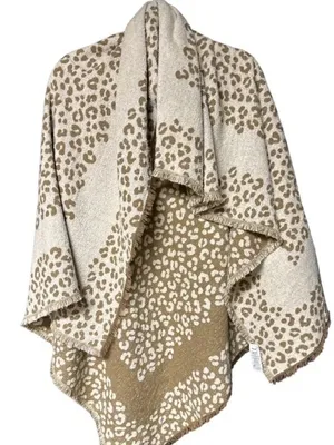 Madewell Brown Tan Bandana Scarf in Mini Cheetah thumbnail 2