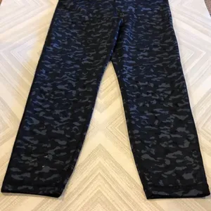 Gap Fit Black & Grey Shine Camouflage Leggings thumbnail 7