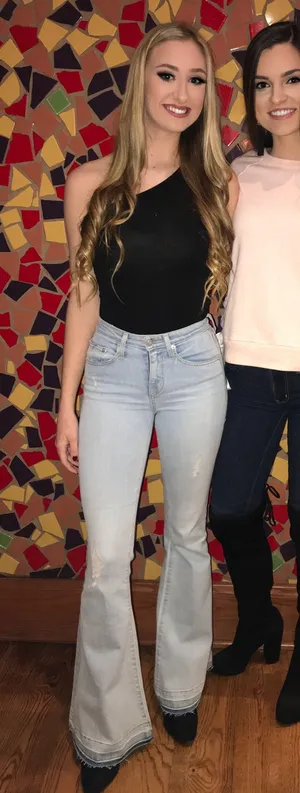 Lovers + Friends Revolve  Bell bottom jeans thumbnail 1
