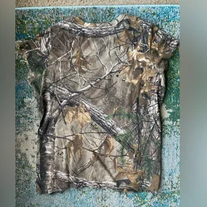 Realtree women’s v-neck brown camo short sleeve t-shirt, size XXL thumbnail 5