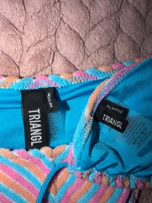 Triangl Vinca Sherbet Striped Terry Bikini Set thumbnail 4