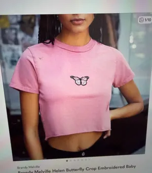 Brandy Melville Helen Butterfly Top thumbnail 1