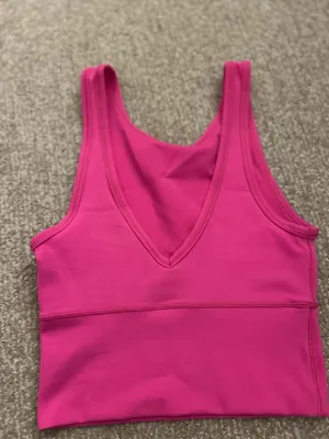 Lululemon Pink Reversible Tank Top thumbnail 2
