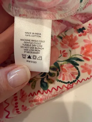 CeCe Pink Floral Strapless Peplum Top XS Cottagecore thumbnail 5