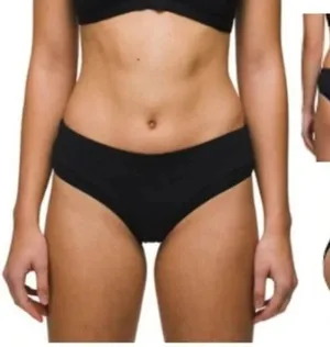 Prana NWT‎ Upswell Bikini Bottom | Black | Size Small Beach Booty Magic thumbnail 1