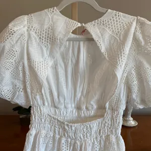 BTB Los Angeles Becca White Eyelet Mini Dress XS NWT thumbnail 8